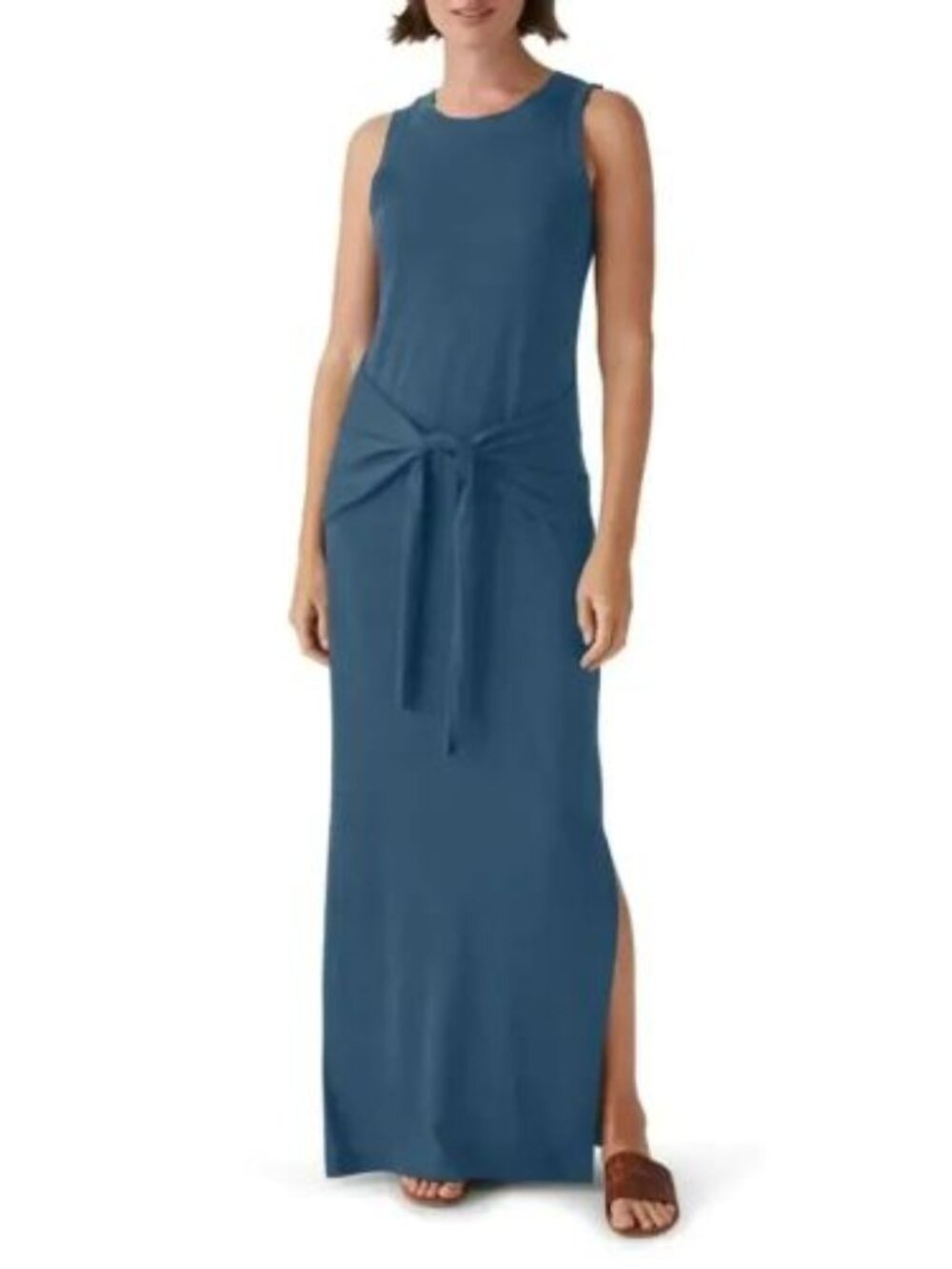 Michael Stars Solange Tie‎ Maxi Dress Medium Contemporary Resort Lounge